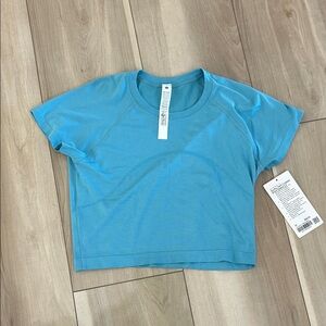 lululemon athletica Blue Tank Top